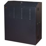 Armadio Rack 19 Da Muro Verticale 5U Misure Mm 650X730X248 Colore Nero Per Server Profondi Fino A 58 Cm Con Montanti Regolabili