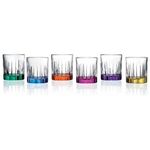 Rcr 258780 Set 6 Bicchieri Liquore Timeless in Cristallo 7,8cl