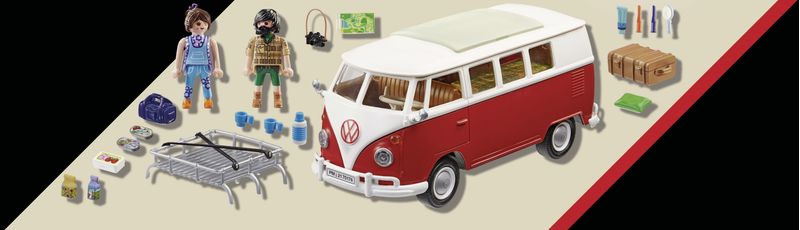 Playmobil-Volkswagen-T1-Autobus-da-campeggio--70176-