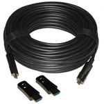 Cavo Hdmi<Sup>®</Sup> 2.0 Aoc Fibra Ottica Mt 15 Con Connettori Staccabili