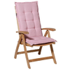 Madison-Cuscino-Sedia-Schienale-Basso-Panama-105x50-cm-Rosa-Pastello