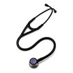 Littmann Cardiology Iv - 6165 - Nero - Finiture Arcobaleno 1 pz.