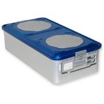 Container Con Valvola Grande H150 Mm - Blu Forato 1 pz.