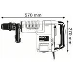 Bosch-0-611-316-703-martello-perforatore-1500-W