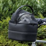 TRIXIE-Cestino-Anteriore-Bici-per-Animali-Domestici-41x47x29-cm-Nero