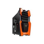 Cougar Challenger Middle Tower No-Power m-ATX-ATX Nero-Arancio