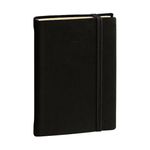 Quo Vadis Agenda Daily Pocket Multilingua Anno 2023 Nero 8.8x13cm Giornaliera 12 Mesi Carta Avorio Copertina Rigida Morbida al Tatto con Elastico Silk