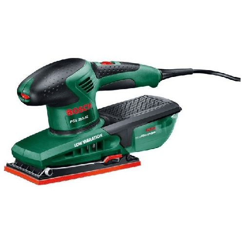 Bosch-PSS-250-AE-Levigatrice-orbitale-24000-OPM-Nero-Verde-Rosso-250-W