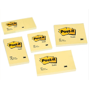 Post-it Foglietti Canary Yellow, Confezione da 12 blocchetti