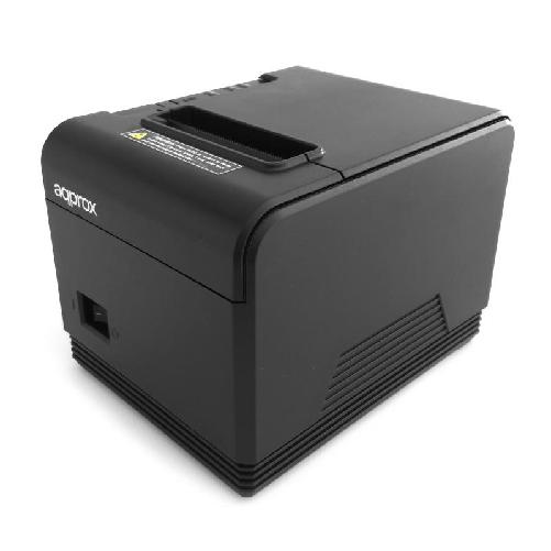 Approx Impresora Termica de Recibos - Resolucion 203dpi - Velocidad 300mm/s - USB, RJ-45, RS232 y RJ11 - Auto-Corte y Co
