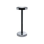 Colonna porta secchiello in acciaio inox Cm 22x75