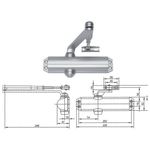 Assa Abloy Dc120 Ar Chiudiporta  S-f For 2-4