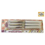 Marietti 6 Coltelli da bistecca dentati 11 bianco