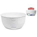 Stefanplast Ciotola Fiori Rattan 30cm Bianco