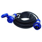 Prolunghe Industriali Blu Spina-Presa Ip67-220 Mt. 30