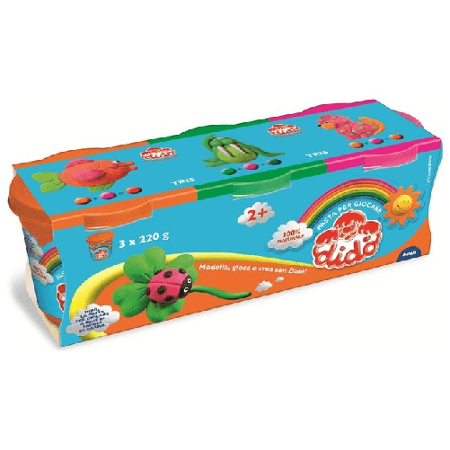 FILA-Dido-Tris-3-x-220-g-Verde-Arancio-Magenta