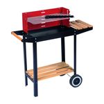 Bbq Barbecue Base Legno 83x28x83cm