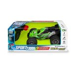 Re. El Toys Radiocomando Buggy Sport Trax 2.4 GHz Verde e Nero