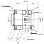 Tekfumi Partenza Verticale 60-100 Compatibile Junker Pp