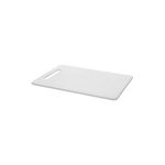 Bisetti TG40301CM Tagliere con Manico 40x30x1cm Bianco