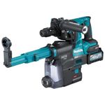 Makita Hr002Gm204 Tassellatore Sds-Plus 40V Bl Aspirazione - 3 Funzioni - Aws