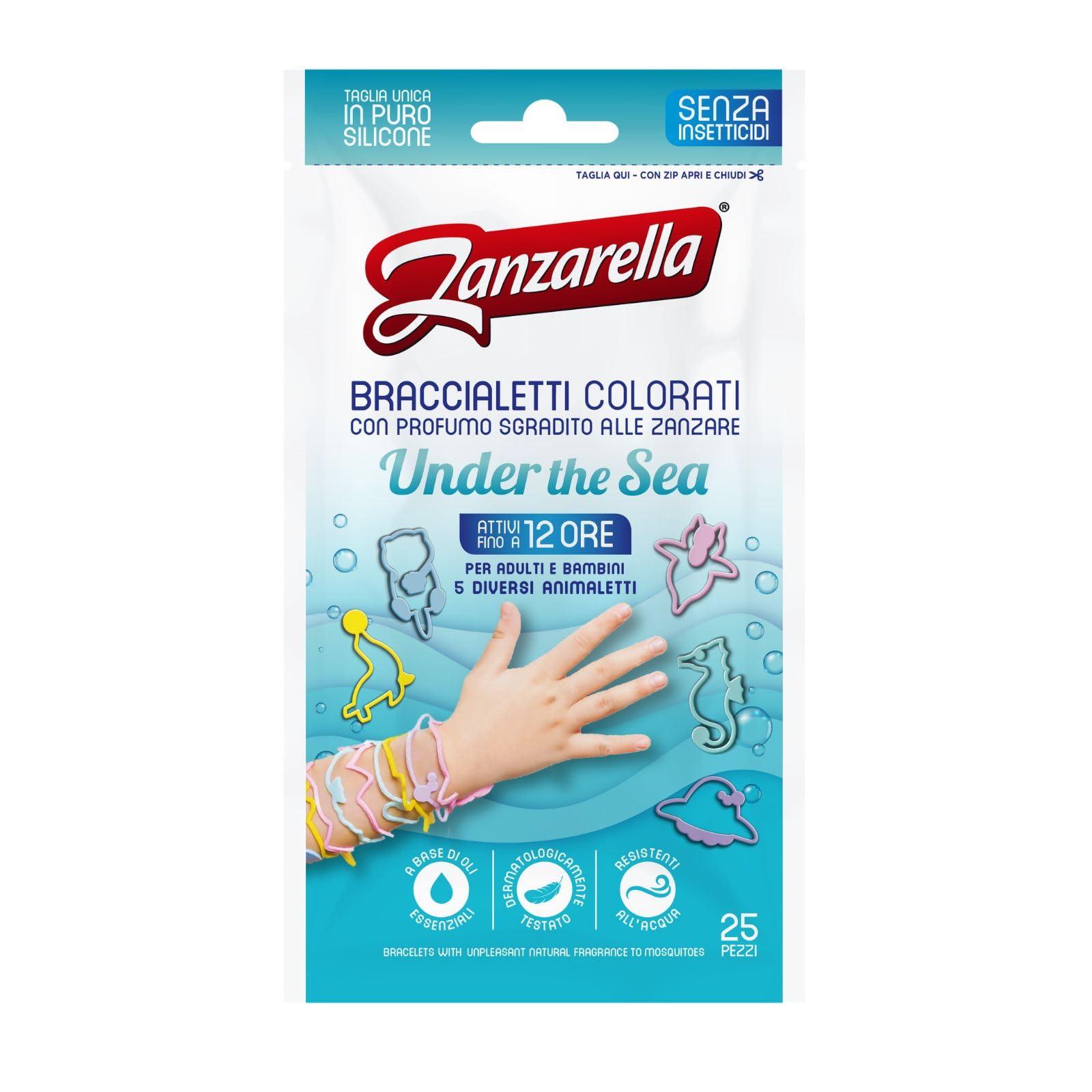 Zanzarella Bracciale Antizanzare Under the Sea 25 Pezzi
