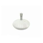 Vigor Base per Ombrellone Rattan Tondo 45cm Bianco