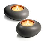 Tescoma Supporto Tealight Stone Grigio 2 Pezzi Fancy