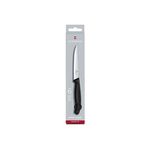 Victorinox set 6 coltello bistecca, lama dentata cm 11