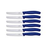 Victorinox Swiss Classic Coltelli da Tavola Set 6 Pezzi Blu