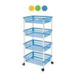 Tontarelli Carrello mito p.4 Azzurro 40x29 h 91 Tontarelli