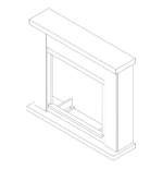 Tagu-Fm461oa1-Cornice-In-Legno-Per-Caminetto-Powerflame-Rovere