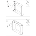 Tagu-Fm463cr2-Cornice-Per-Caminetto-In-Legno-Bianco-Crema