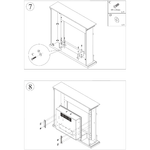 Tagu-Fm463cr2-Cornice-Per-Caminetto-In-Legno-Bianco-Crema