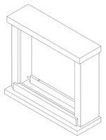 Fuego-Cornice-Caminetto-Rino-Nera-Cornice-Per-Caminetto-Struttura-In-Legno-Mdf