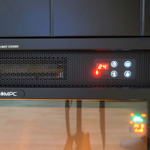 Mpc-Camino-Caldera-Camino-Da-Pavimento-Con-Cornice-e-Bruciatore-Elettrico-Da-1500w-Grigio