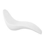 Sined Sirio Chaise Longue Moderna Realizzata In Pe Di Alta Qualita Resistente Ai Raggi Uv Bianco
