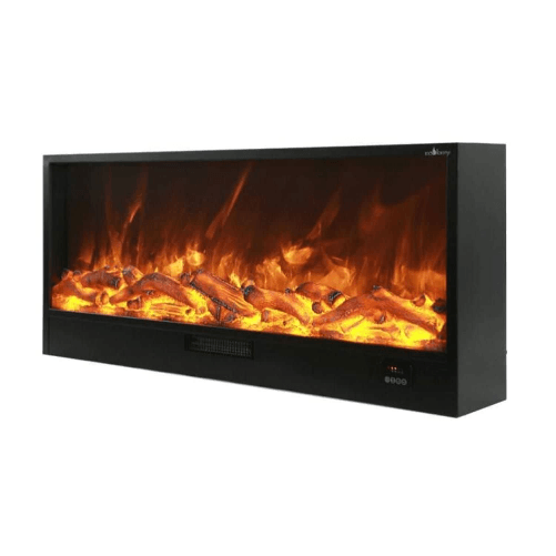 Sined-Caminetto-Vulture-Caminetto-Elettrico-Da-Incasso-Lungo-150-Cm-1500w-Nero