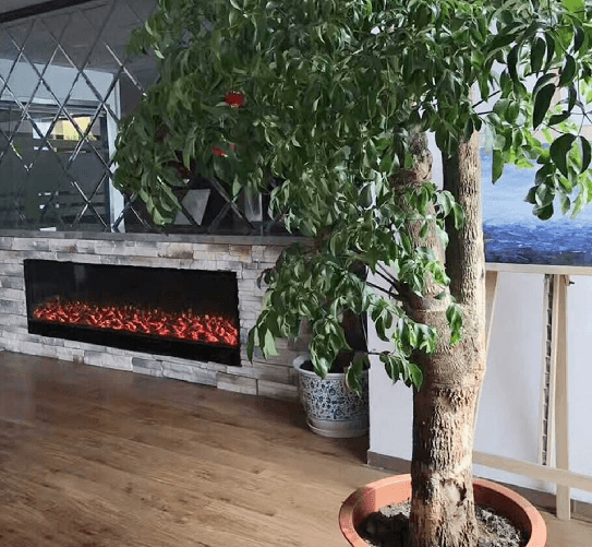 Sined-Caminetto-Vulture-Caminetto-Elettrico-Da-Incasso-Lungo-150-Cm-1500w-Nero