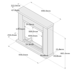 Fuego-Cornice-Caminetto-Ugo-Beige-Cornice-Per-Caminetto-Struttura-In-Legno-Mdf