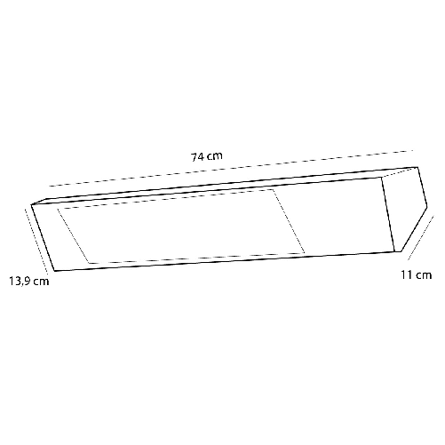 Sined-Caldo-Ira-Inox-2000-Riscaldatore-Elettrico-Infrarossi-Da-2000w-Regolabile-Grigio