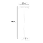 Sined-Stufa-Infrarossi-Terra-2000-Riscaldatore-Riflettente-Da-Terra-Su-Piantana-2000w-Grigio