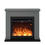 Caminetto-Fuego-Paolo-Antracita-1500w-a-Parete-Con-Cornice-Telecomando-e-Bruciatore-Grigio-Scuro