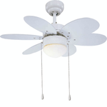 Sulion-Sulion-075155-Bianco-Pino-Ventilatore-Con-Luce-Da-Soffitto-Con-Catenelle-e-6-Pale-Bicolore