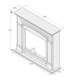 Fuego-Cornice-Caminetto-Gio-Wenge-Cornice-Per-Caminetto-Struttura-In-Legno-Mdf