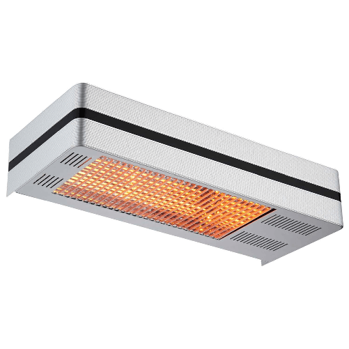 Sined-Caldo-Ira-Inox-2000-Riscaldatore-a-Infrarossi-Da-Patio-Con-2000w-Regolabile-Argento