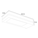 Sined-Caldo-Ira-Inox-2000-Riscaldatore-a-Infrarossi-Da-Patio-Con-2000w-Regolabile-Argento