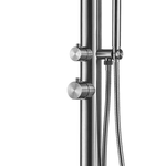 Sined-Bosa-Doccia-Per-Piscina-In-Acciaio-316l-Con-Doccetta-a-Mano-e-Lavapiedi-Inox-Satinato