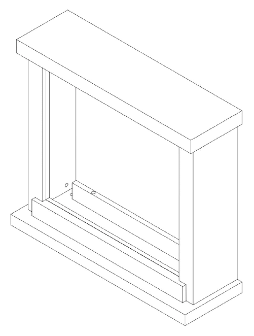 Tagu-Fm469-Gr3-Rivestimento-Per-Caminetto-Elettrico-Struttura-In-Legno-Grigio-Scuro