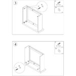 Tagu-Fm469-Gr3-Rivestimento-Per-Caminetto-Elettrico-Struttura-In-Legno-Grigio-Scuro